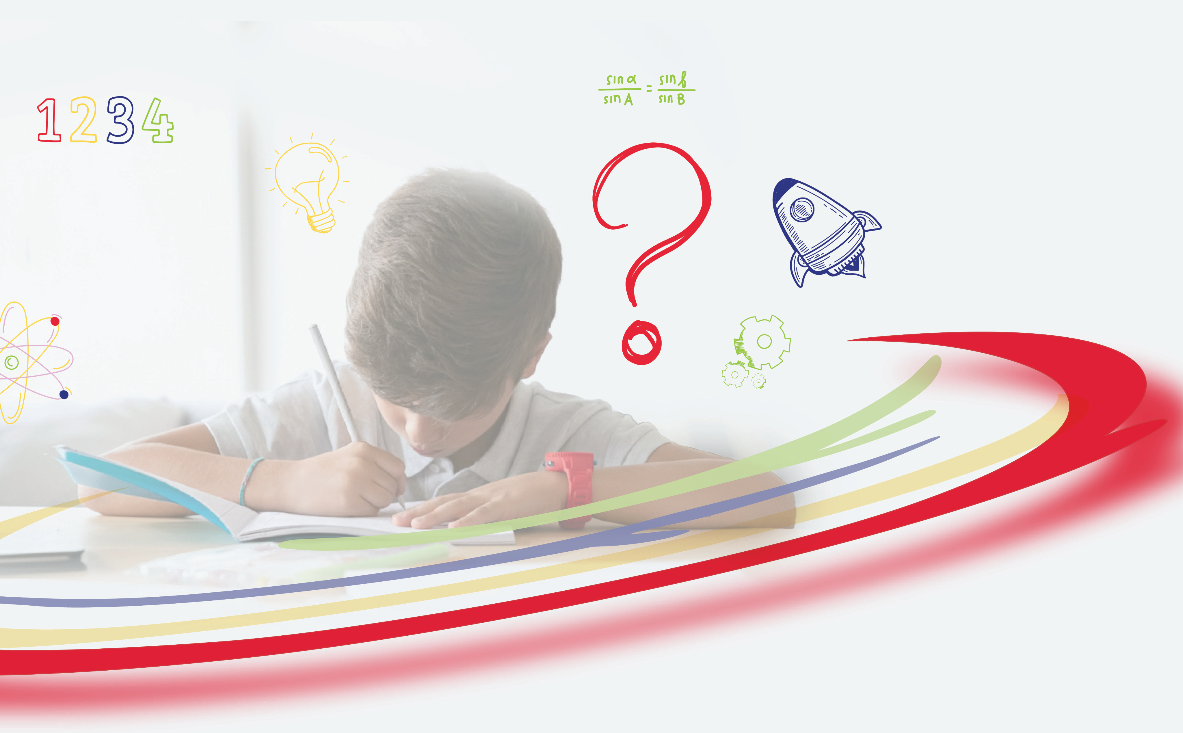 Students participating in Olympiad events